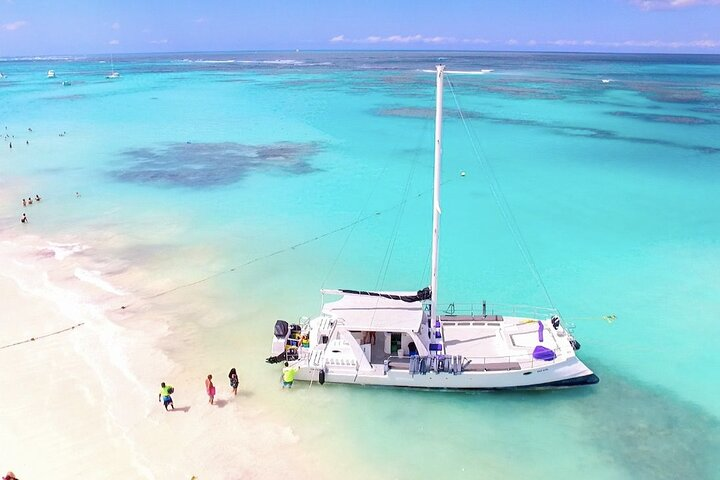 Set off on an epic Catamaran Cruise adventure in Punta Cana - luxury sailing and snorkeling awaits!